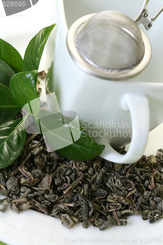 Image of cup of green tea
