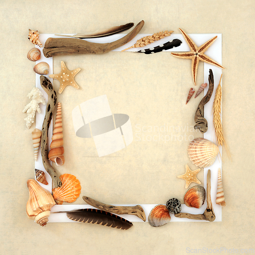 Image of Natural Abstract Nature Background Frame 