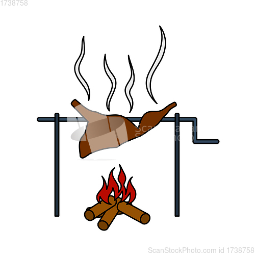 Image of Icon Of Roasting Meat