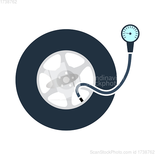 Image of Tire Pressure Gage Icon