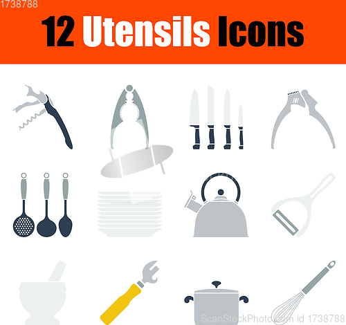 Image of Utensils Icon Set