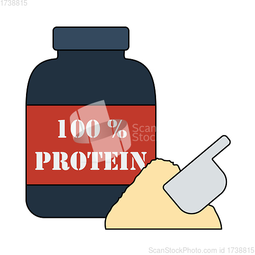 Image of Icon Of Protein Conteiner