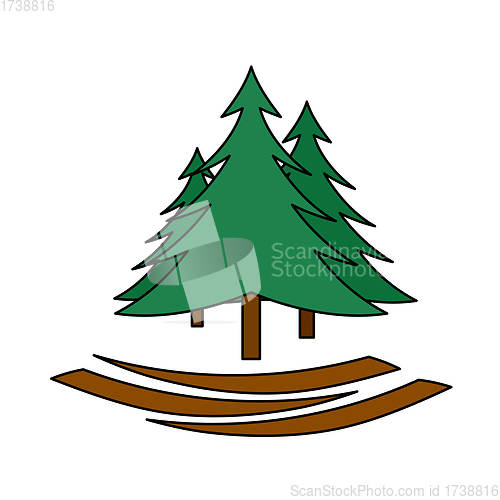 Image of Icon Of Fir Forest