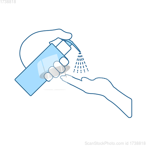 Image of Dispenser Of Liquid Soap Icon