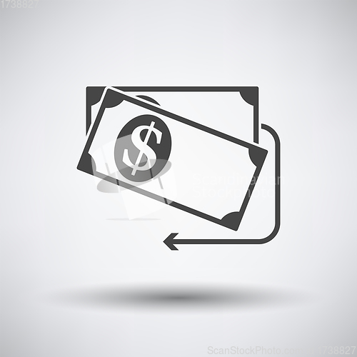 Image of Cash Back Dollar Banknotes Icon