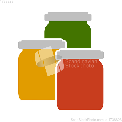 Image of Baby Glass Jars Icon