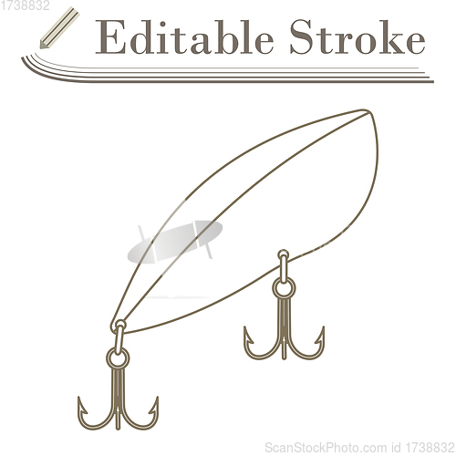 Image of Icon Of Fishing Spoon