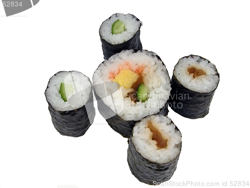 Image of Sushi rolls