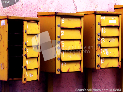 Image of mailboxes