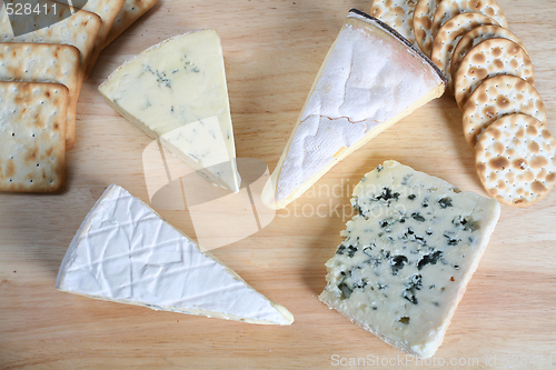 Image of Four gourmet cheeses
