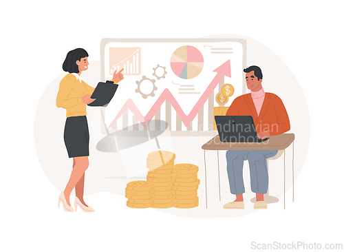 Image of Generation X isolated concept vector illustration.