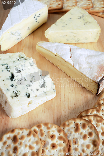 Image of Four gourmet cheeses