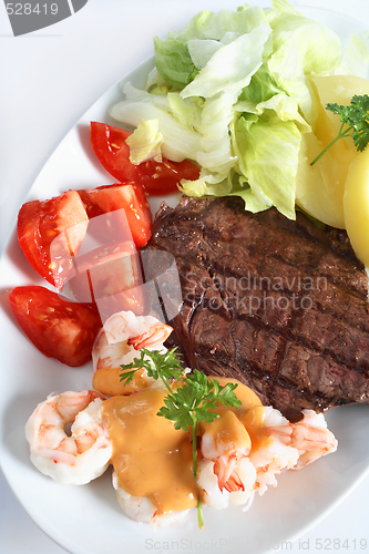 Image of Surf and turf meal