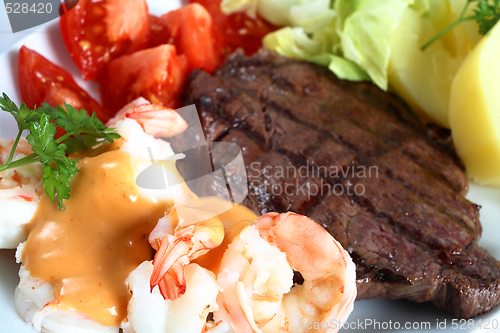 Image of Surf and turf meal