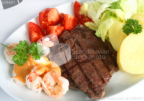 Image of Surf and turf meal