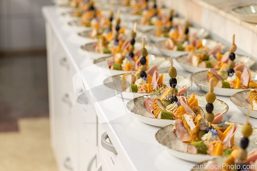 Image of Elegant appetizers at catered event