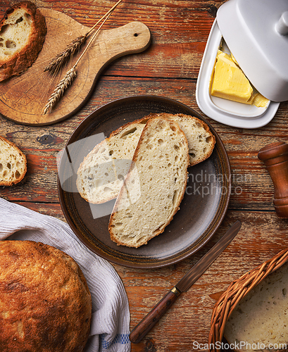 Image of Freshly baked bread