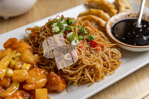 Image of Delicious asian cuisine platter