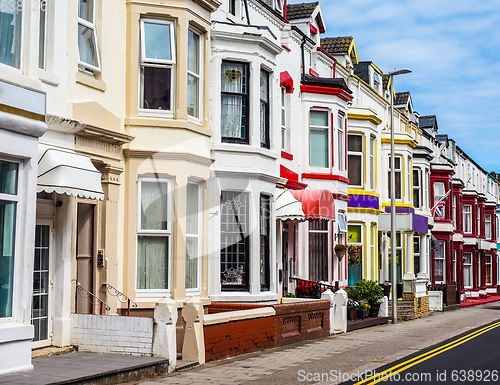 Image of Traditional English terraced house (HDR)