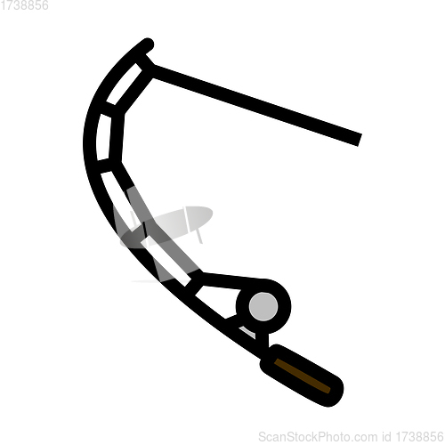 Image of Icon Of Curved Fishing Tackle