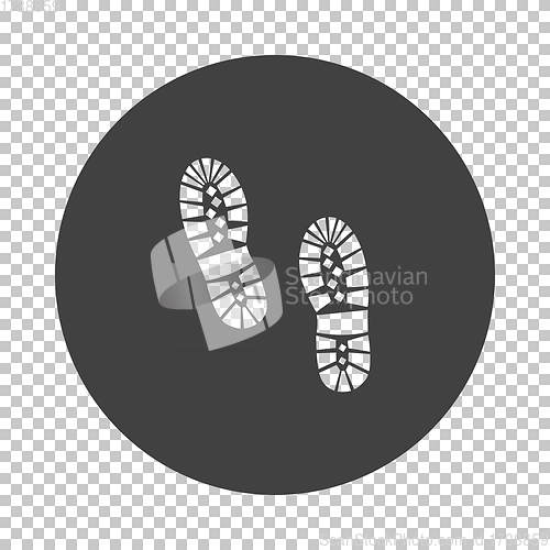 Image of Boot Print Icon