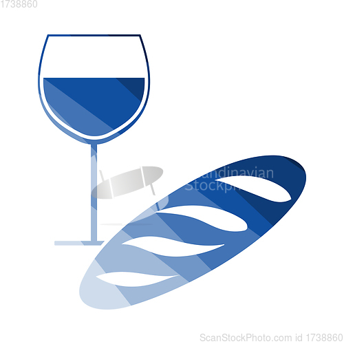 Image of Easter Wine And Bread Icon