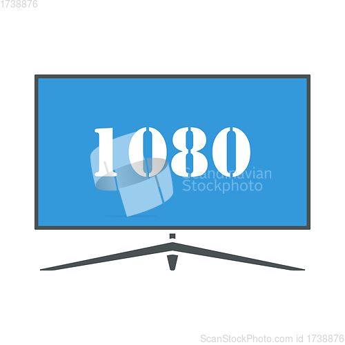 Image of Wide Tv Icon