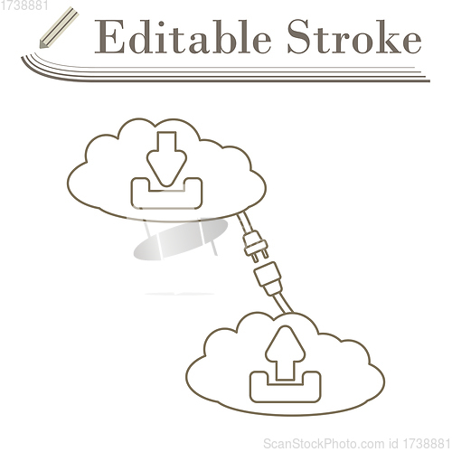 Image of Cloud Connection Icon