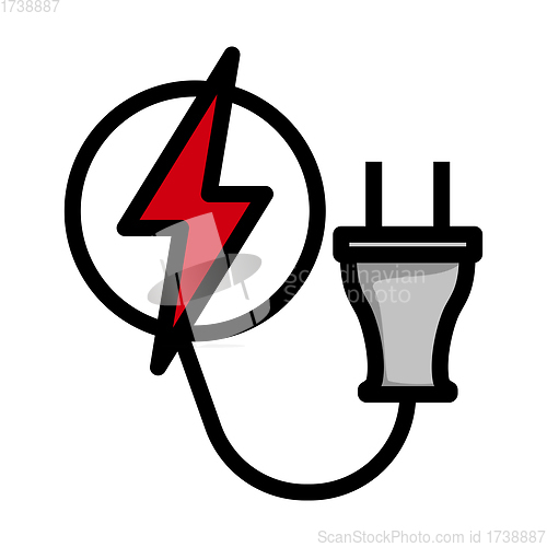 Image of Electric Plug Icon