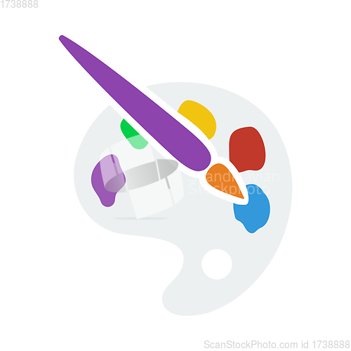 Image of Palette Toy Icon