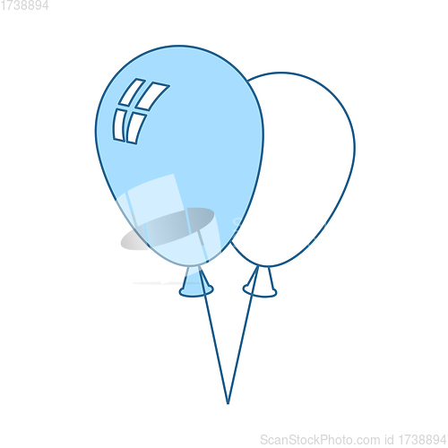 Image of Two Balloons Icon