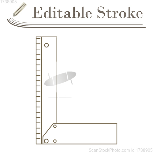 Image of Setsquare Icon