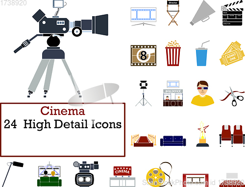 Image of Cinema Icon Set