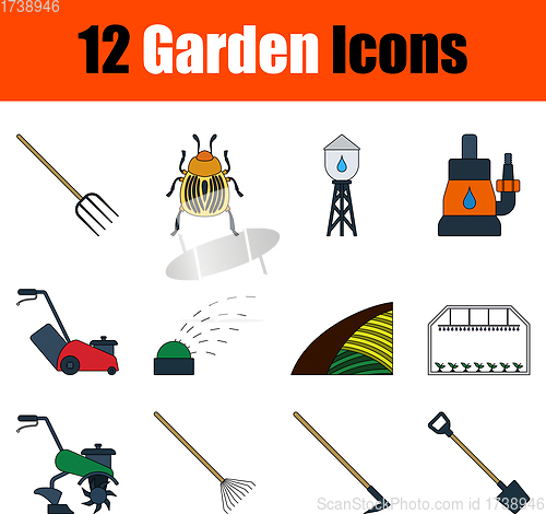 Image of Garden Icon Set