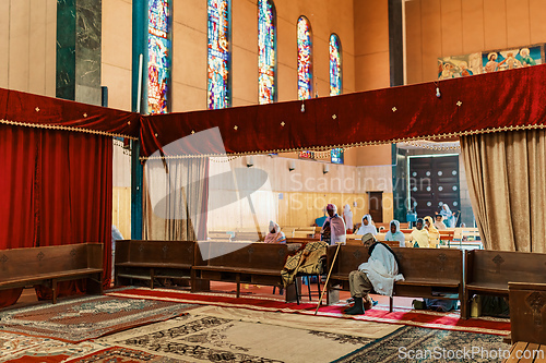 Image of Interior of Debre Libanos, monastery in Ethiopia