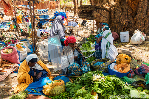 Image of Ethiopian People on the street, Ethiopia Africa