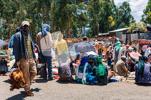 Image of Ethiopian People on the street, Ethiopia Africa