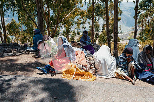 Image of Ethiopian People on the street, Ethiopia Africa