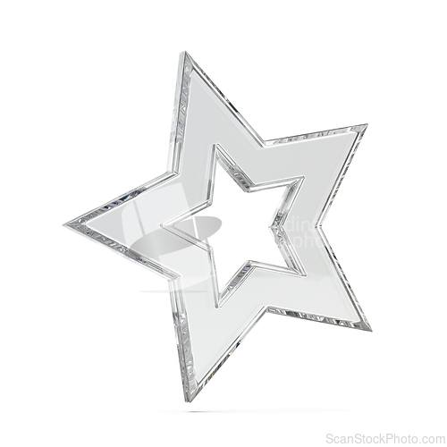 Image of Shiny crystal star