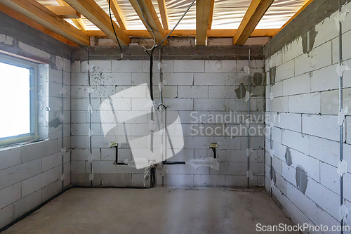 Image of Spacious basement in the midst of construction