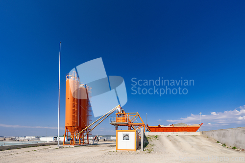 Image of Industrial cement plant