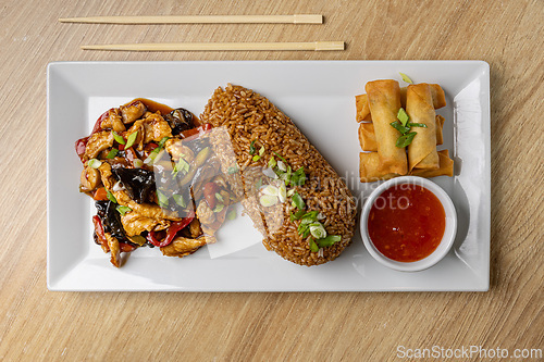 Image of Savory Asian platter