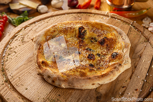 Image of Gourmet focaccia with golden crust