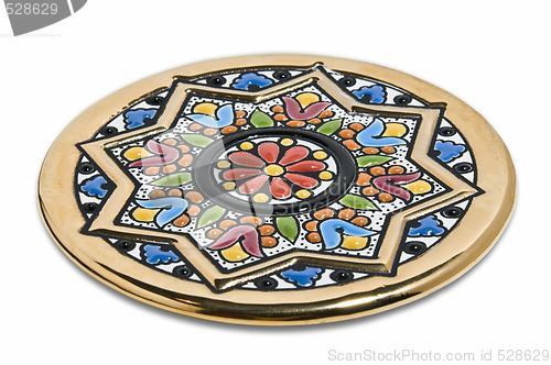 Image of Painted plate