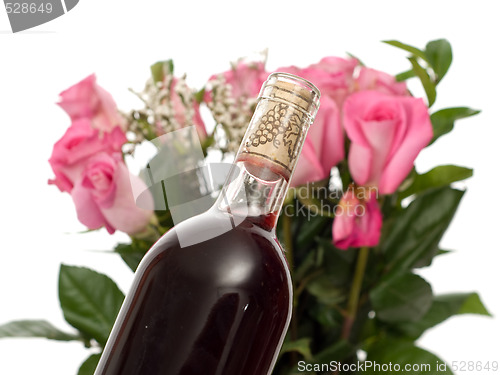 Image of Roses And Champagne