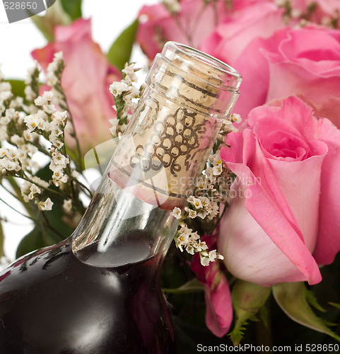 Image of Champagne and Roses