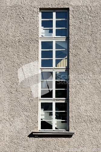 Image of high vertical window