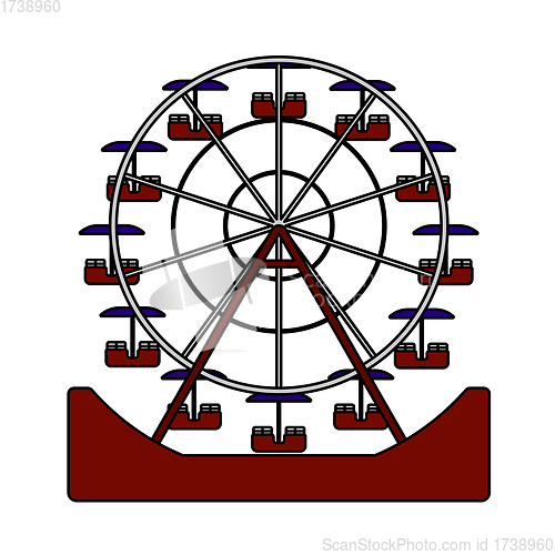 Image of Ferris Wheel Icon