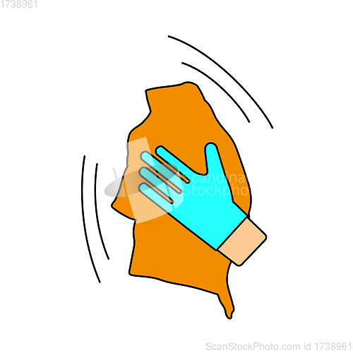 Image of Wet Cleaning Icon