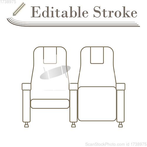 Image of Cinema Seats Icon